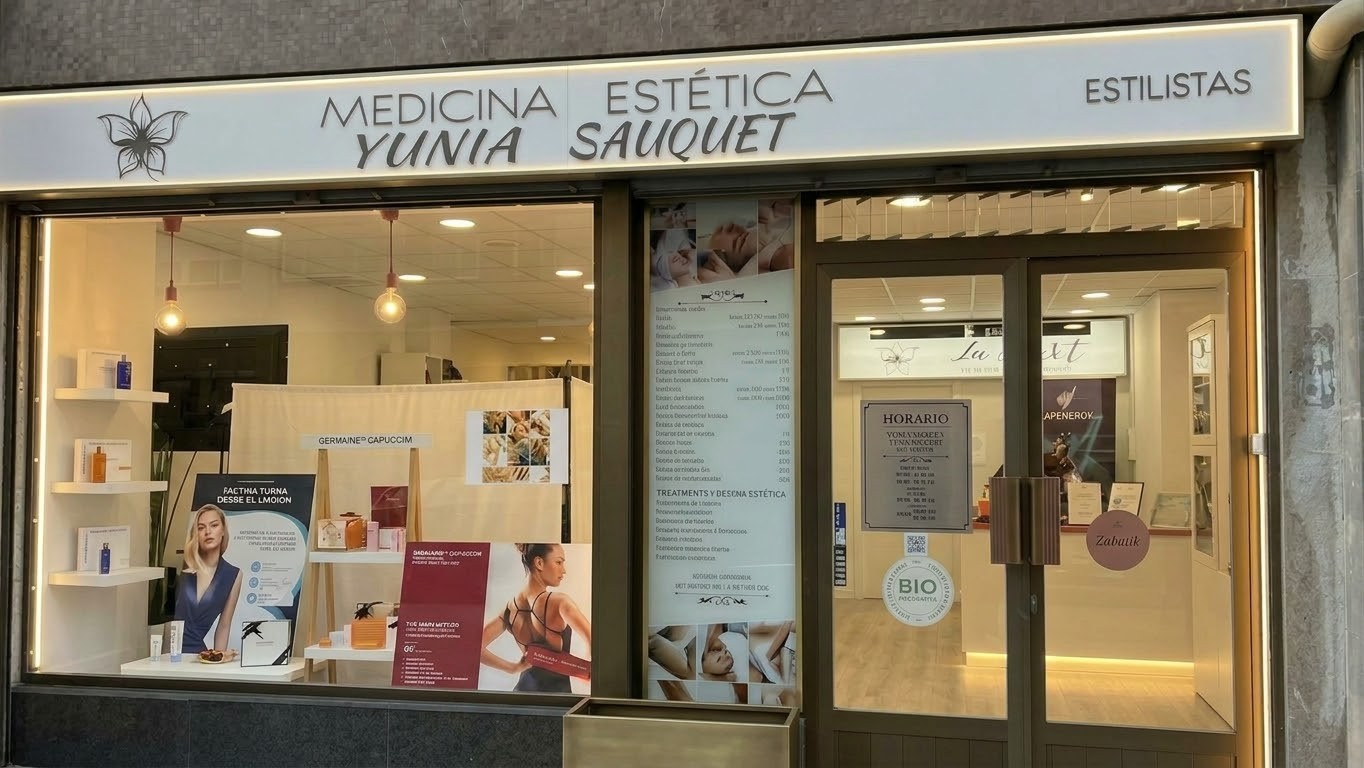 Fachada Salón Yunia Sauquet Bilbao